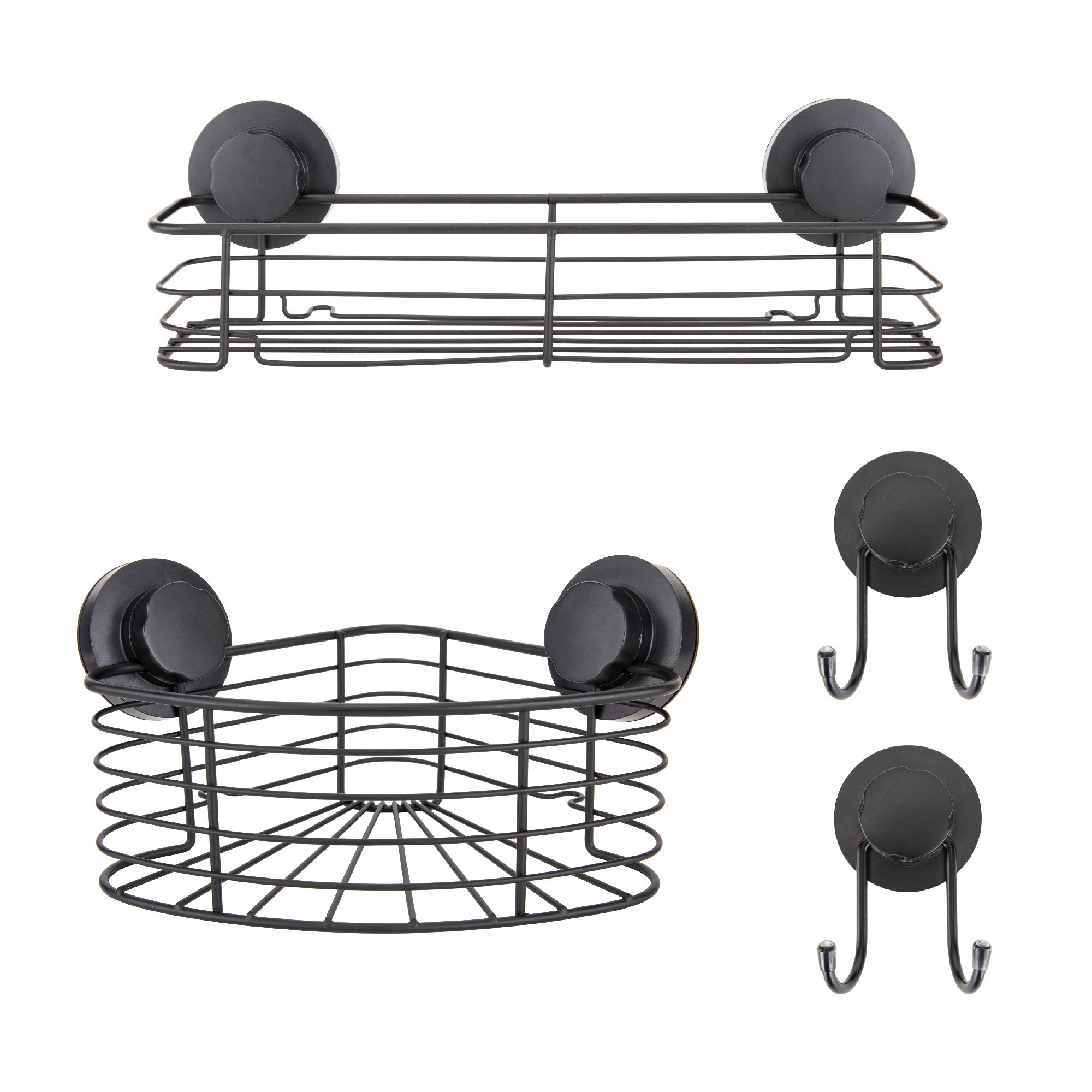 Large Corner Shower Caddy - Antimicrobial Caddy